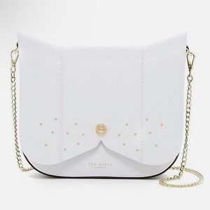 NWOT Ted Baker Barkley Dog Inspired Leather Bag 🤍🖤